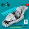 RESKIT RSU48-0516 F-35C Lightning II cockpit (Basic edition with 3D decals) for Tamiya kit (3D Printed) (1/48)